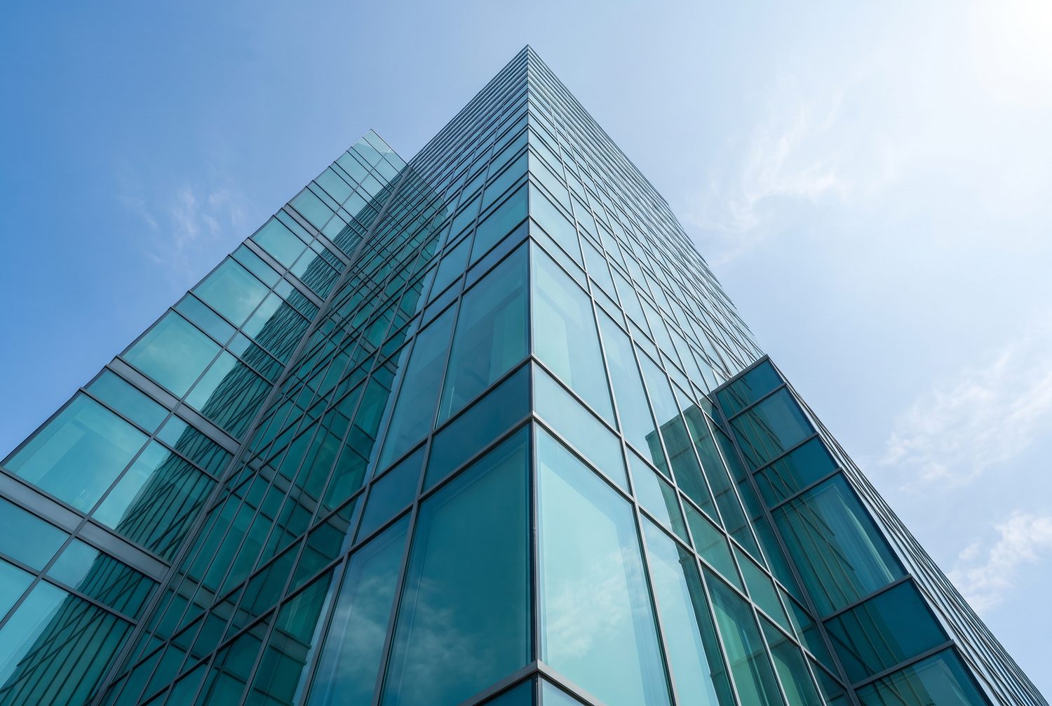 Modern commercial building
