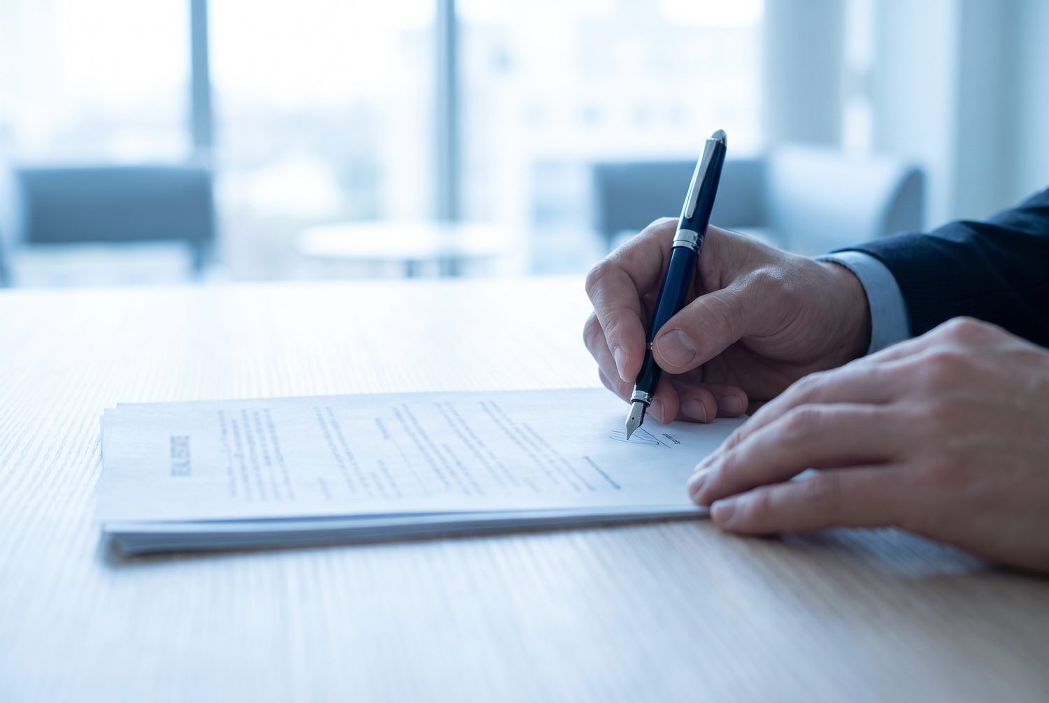 Signing closing documents